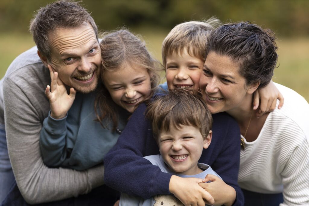 Familienshooting outdoor